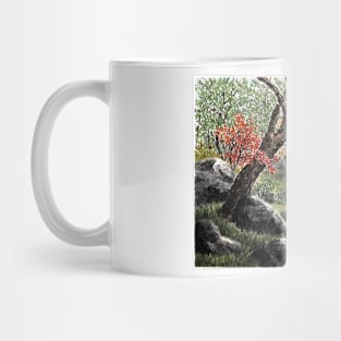 October 14th birthday flower Mug